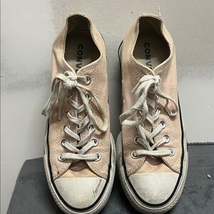 Converse All Star Platform Light Ink Canvas Sneakers